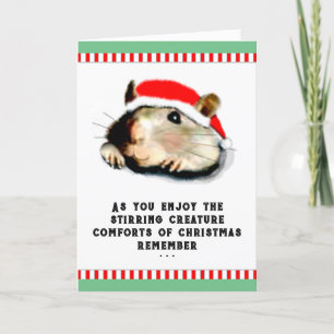 Funny Christmas Holiday Card