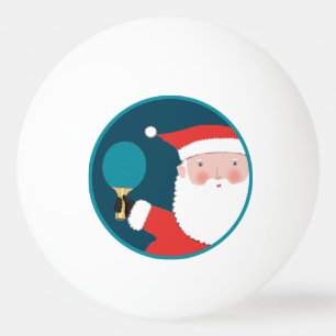 Funny Christmas Holiday Ping Pong Ball