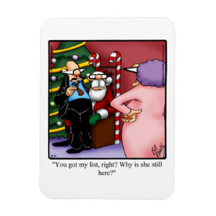 Funny Christmas  Humor Magnet Gift