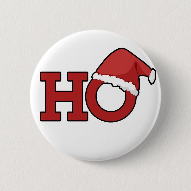 Funny Christmas Humour 6 Cm Round Badge (Front)