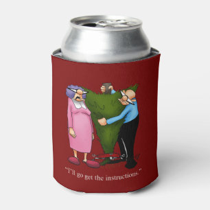 Funny Christmas Humour Can Cooler