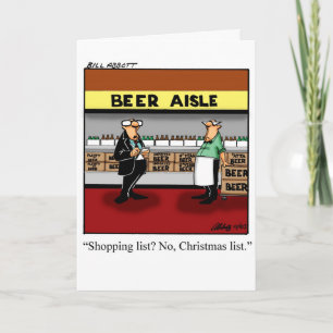 Funny  Christmas Humour Card For Friend