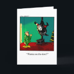 Funny Christmas Humour Greeting Card<br><div class="desc">Merry Christmas! Wonderfully funny and slightly sarcastic cartoon characters in hilarious situations that’s sure to bring a smile to anyone’s face. Great fun for the wonderfully funny, slightly sarcastic characters you know! Enjoy spreading the laughter with this hilarious Christmas humour greeting card by cartoonist Bill Abbott; send some laughs along...</div>