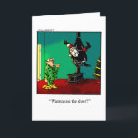 Funny Christmas Humour Greeting Card<br><div class="desc">Merry Christmas! Wonderfully funny and slightly sarcastic cartoon characters in hilarious situations that’s sure to bring a smile to anyone’s face. Great fun for the wonderfully funny, slightly sarcastic characters you know! Enjoy spreading the laughter with this hilarious Christmas humour greeting card by cartoonist Bill Abbott; send some laughs along...</div>
