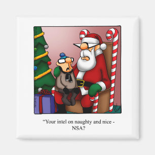Funny Christmas Humour Magnet