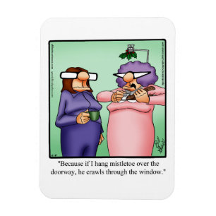 Funny Christmas Humour Magnet Gift