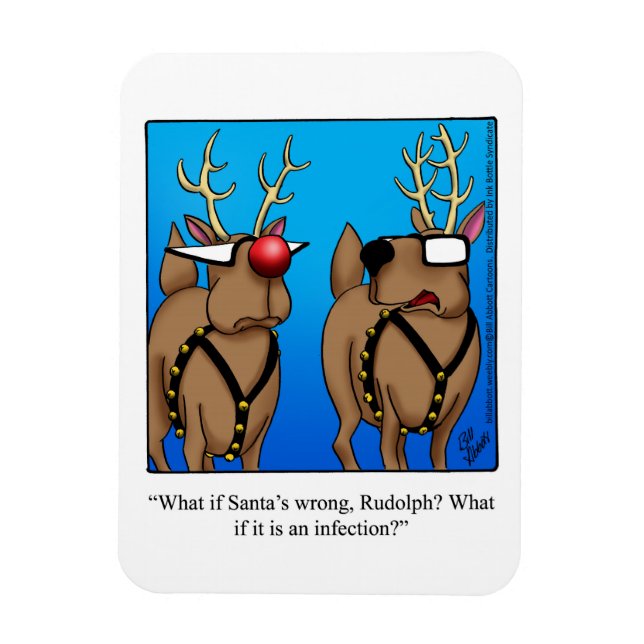 Funny Christmas  Humour Magnet Gift (Vertical)