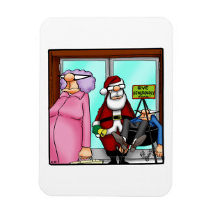 Funny Christmas  Humour Magnet Gift