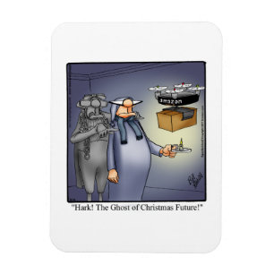 Funny Christmas Humour Magnet Gift