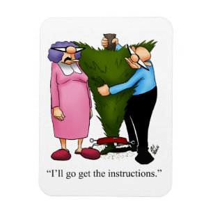 Funny Christmas  Humour Magnet Gift