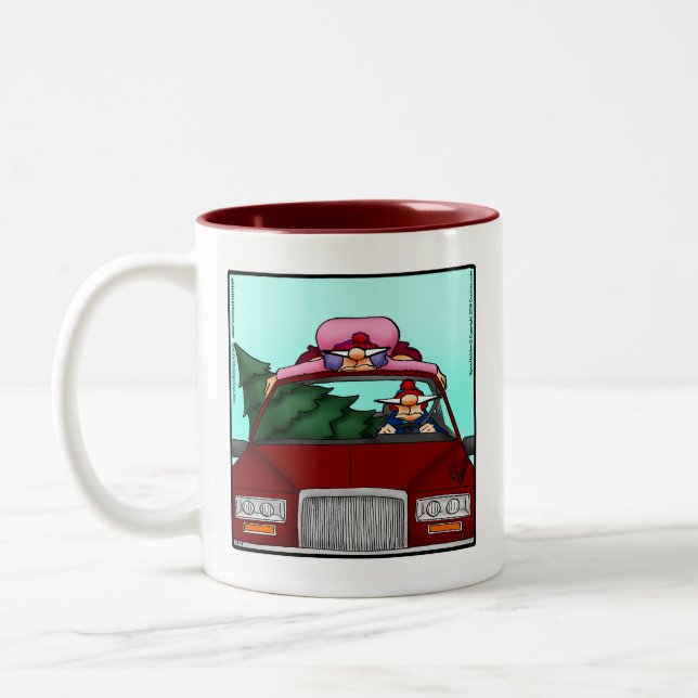 Funny Christmas Humour Mug Spectickles (Left)