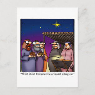 Funny Christmas Humour Postcard