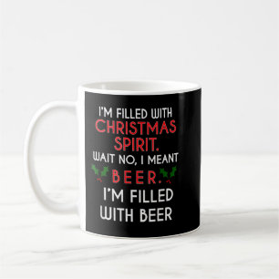 Funny Christmas In July Gag Gift - Xmas Spirit Bee Coffee Mug