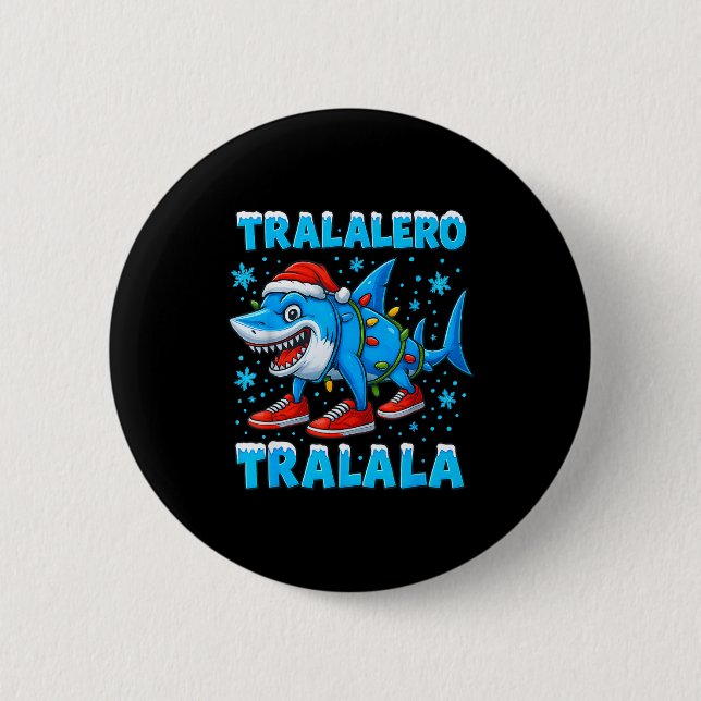 Funny Christmas Italian Brain Rot For Men Women Bo 6 Cm Round Badge (Front)