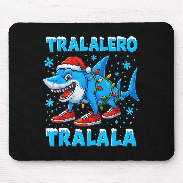 Funny Christmas Italian Brain Rot For Men Women Bo Mouse Pad (Front)