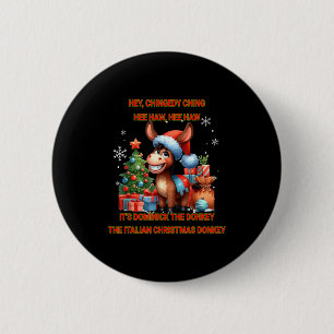 Funny Christmas Italian Christmas Dominick The 6 Cm Round Badge