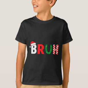 Funny Christmas Kids Bruh Christmas Shirt Teens Bo