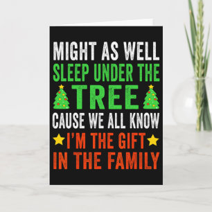 Funny Christmas Kids Christmas Pyjamas Girls Boys Card