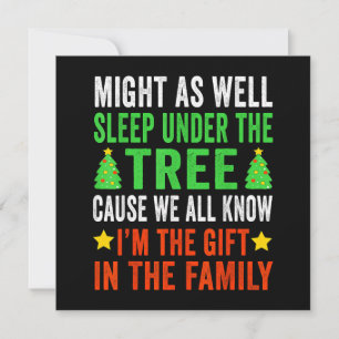 Funny Christmas Kids Christmas Pyjamas Girls Boys Invitation