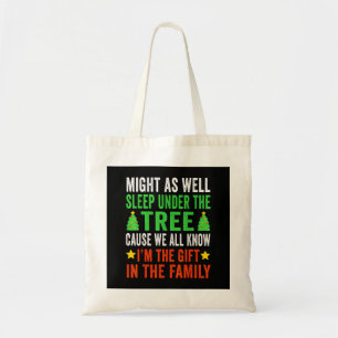 Funny Christmas Kids Christmas Pyjamas Girls Boys Tote Bag