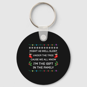 Funny Christmas Kids Girls Boys Christmas Pyjamas  Key Ring