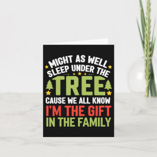 Funny Christmas Kids Mens Christmas Pyjamas Women  Card