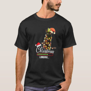 funny Christmas Loading 99Santa Claus Xmas Candy C T-Shirt