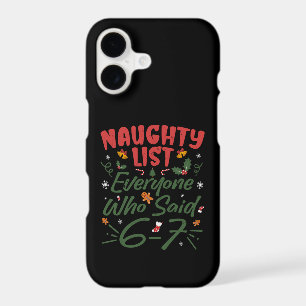 Funny Christmas Meme 6-7 Naughty List Humor Meme