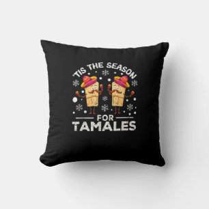 Funny Christmas Mexican Food Tis The Season For Ta Cushion
