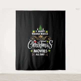 Funny Christmas Movie , Christmas Movies Tapestry