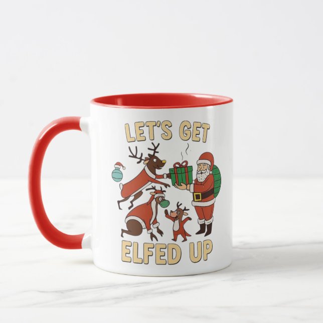 Funny christmas  mug (Left)