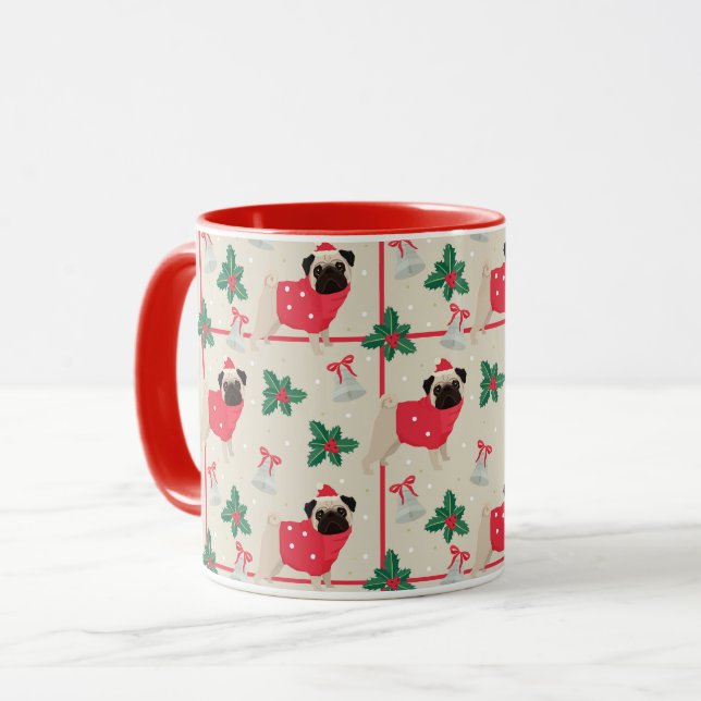 Funny Christmas Mug (Front Left)