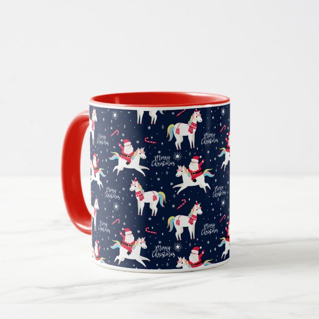 Funny Christmas Mug (Front Left)