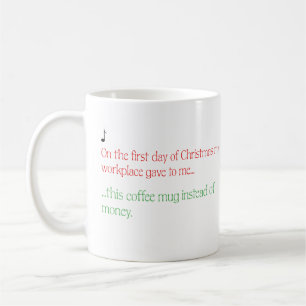 Funny Christmas Mug Gift for Employees