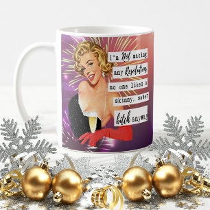 Funny Christmas Mug Her Woman Best Friend Sassy