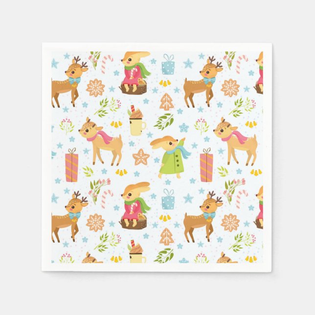 Funny Christmas Napkin (Front)