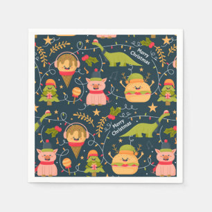 Funny Christmas Napkin