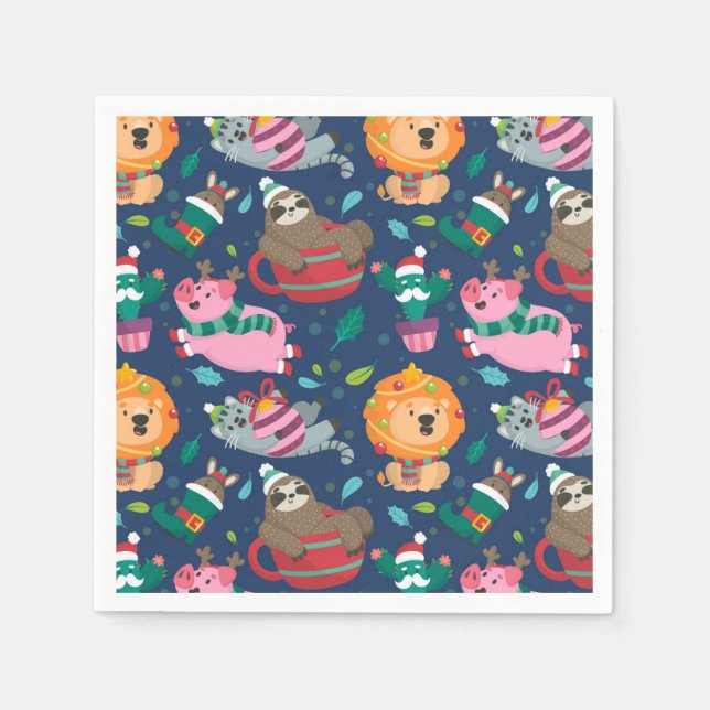 Funny Christmas Napkin (Front)