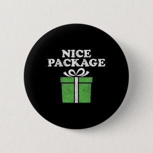 Funny Christmas Nice Package Retro Ugly Party Adul 6 Cm Round Badge