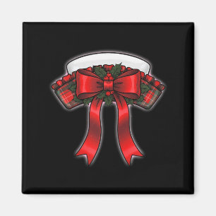 Funny Christmas Nurse Nursing Cap Women Girls  Magnet