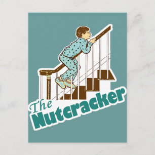 Funny Christmas Nutcracker Holiday Postcard