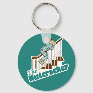 Funny Christmas Nutcracker Key Ring