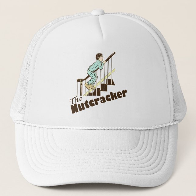 Funny Christmas Nutcracker Trucker Hat (Front)