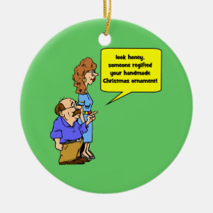 funny Christmas ornament