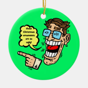 funny Christmas ornament