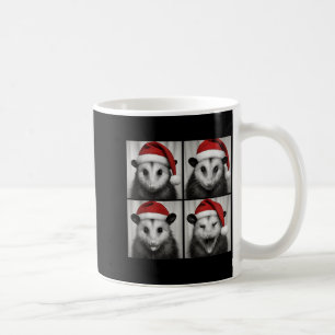 Funny Christmas Ossum Santa Photo Booth  Coffee Mug
