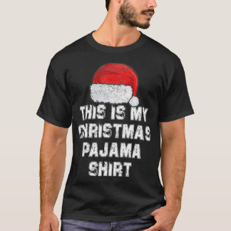 Funny Christmas Pajama Pj Tee Men Women & Kid