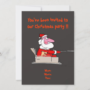 Funny Christmas Party Invitation