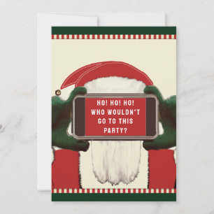 Funny Christmas Party Invitations