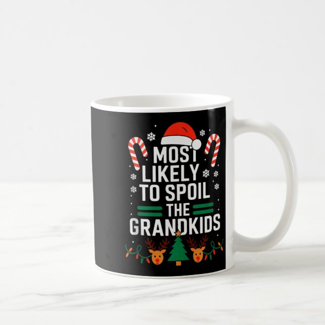 Funny Christmas Party Most Likely To Sil The Grand Coffee Mug (Right)